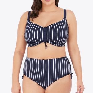 Elomi plain sailing bikini top and bottoms